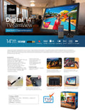 9452 – Digital 14” TV·SlimView