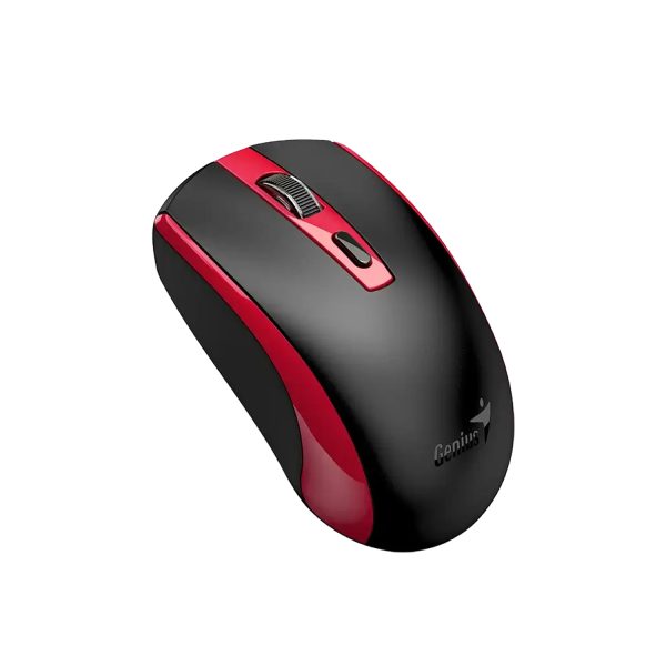 ECO-8150 – WIRELESS RECHARGEABLE OPTICAL MOUSE – Red