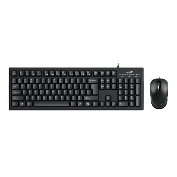 KM 8101 – KIT TECLADO & MOUSE INÁLAMBRICO COPILOT USB BLACK KM-8101-BK