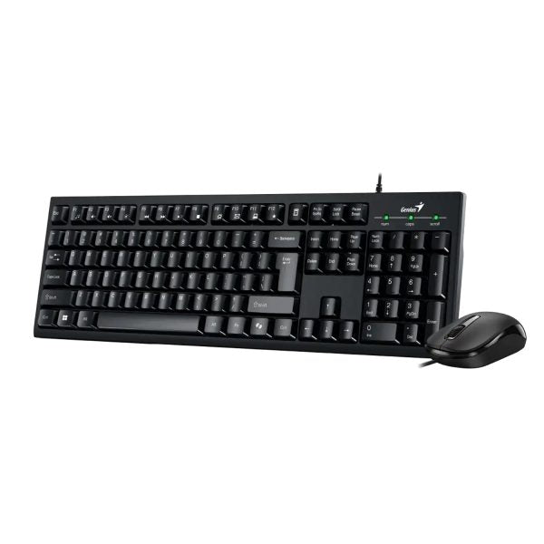 KM 8101 – KIT TECLADO & MOUSE INÁLAMBRICO COPILOT USB BLACK KM-8101-BK