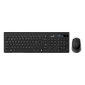 SLIM STAR 8230 – KIT TECLADO Y MOUSE INÁLAMBRICO COPILOTS WIRELESS BLUETOOTH + 2.4 BLACK