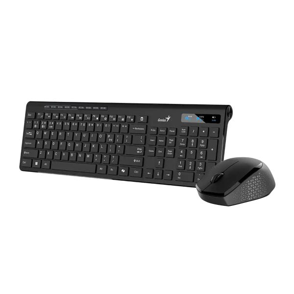 SLIM STAR 8230 – KIT TECLADO Y MOUSE INÁLAMBRICO COPILOTS WIRELESS BLUETOOTH + 2.4 BLACK
