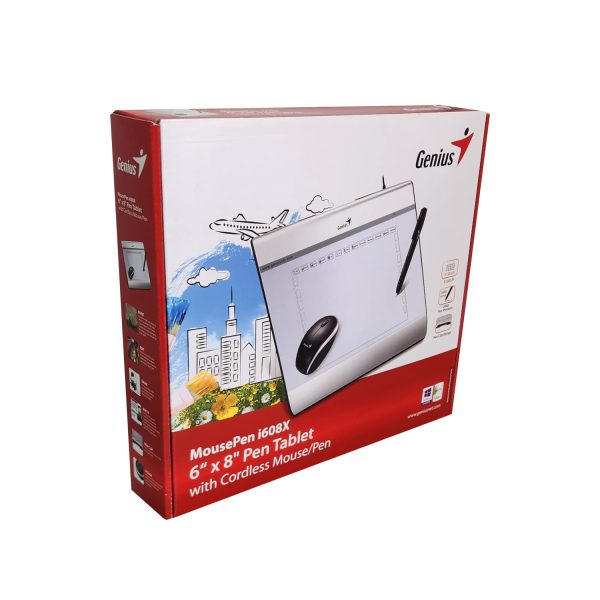 EASYPEN i608X – TABLETA GRAFÍCA 6” X 8” BOLIGRAFO & MOUSE