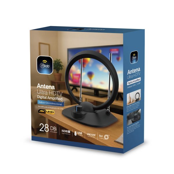 9561 - Antena Ultra HDTV Digital Amplified - Image 8