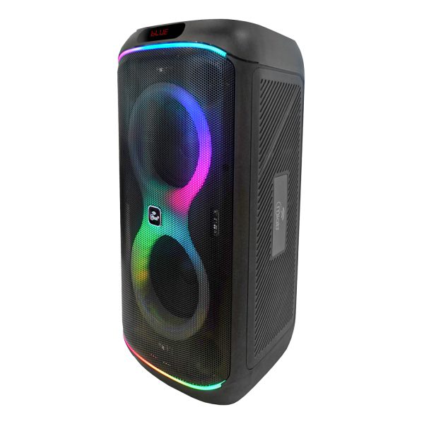 9564 - Flaming Party Bass 6.5" Black - Image 2