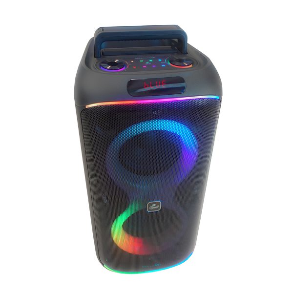 9564 - Flaming Party Bass 6.5" Black - Image 6
