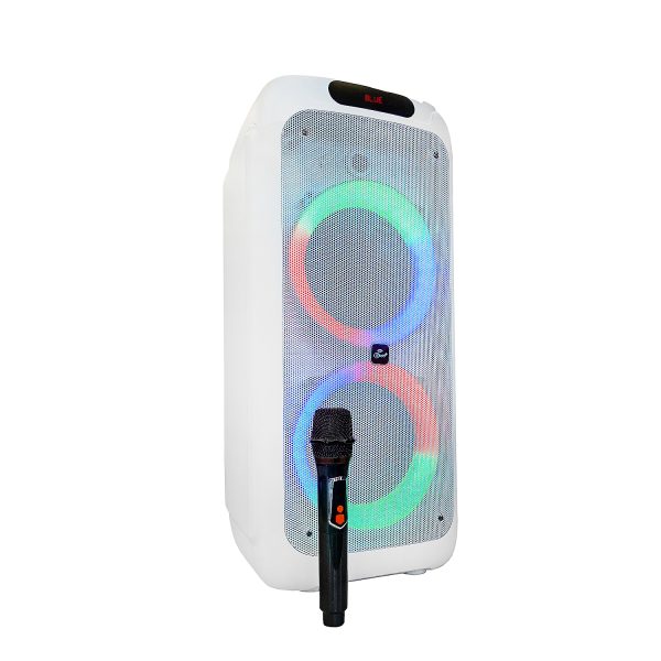 9569 - Flaming Power Bass 10" White - Image 2