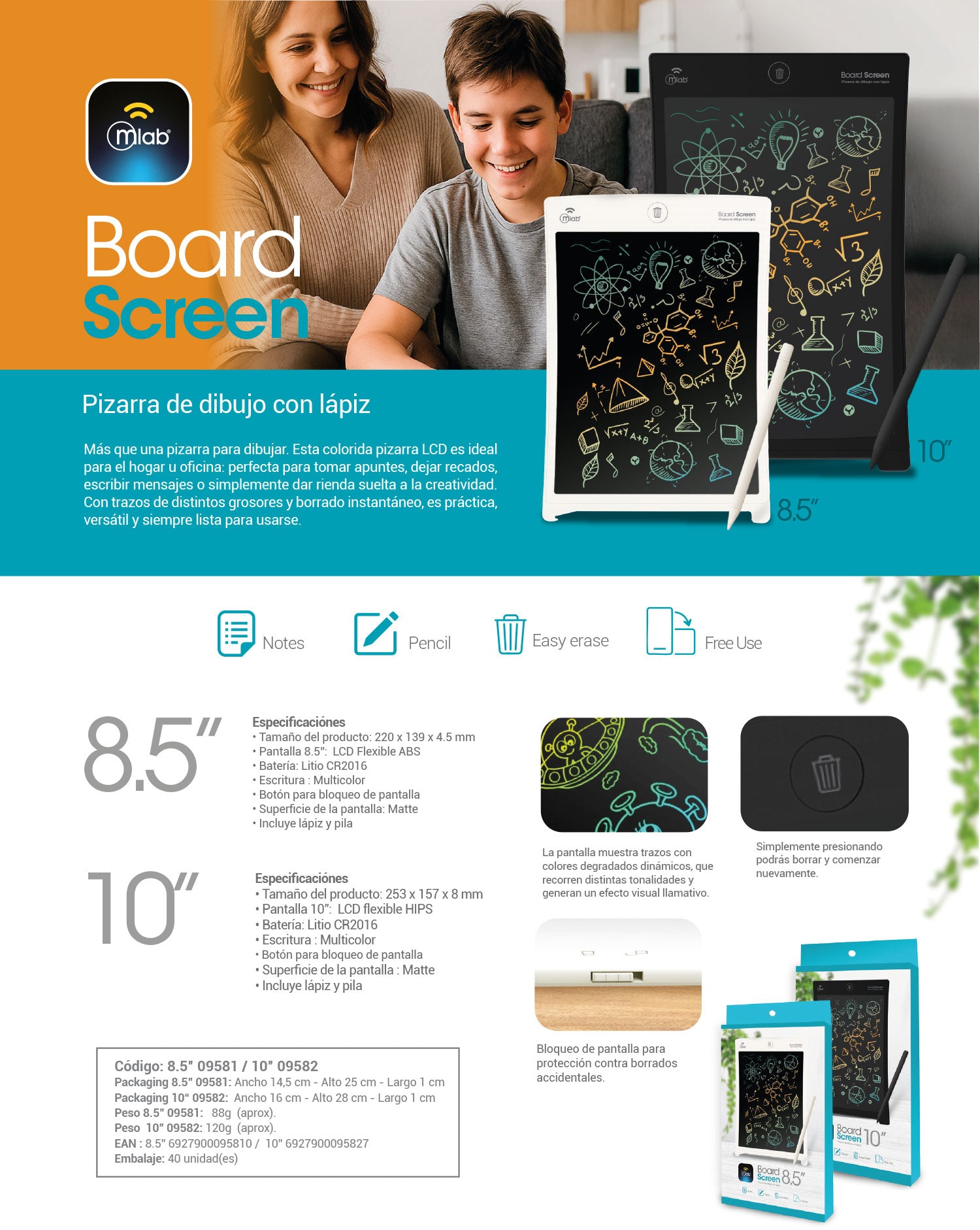 9582 – Board Screen 10″