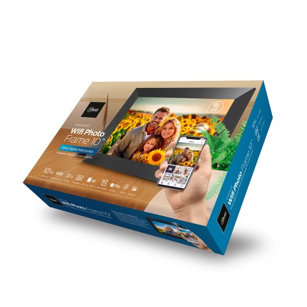 9591 - Advanced Wifi Photo Frame 10" Digital Memories PF100W - Image 9