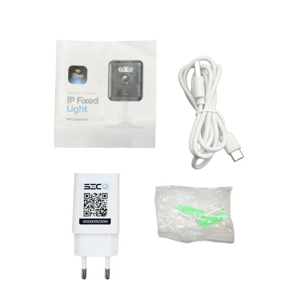 9616 - Security Camera IP Fixed Light-WIFI Dual Band 2 .4 / 5. 0 Ghz - Image 3