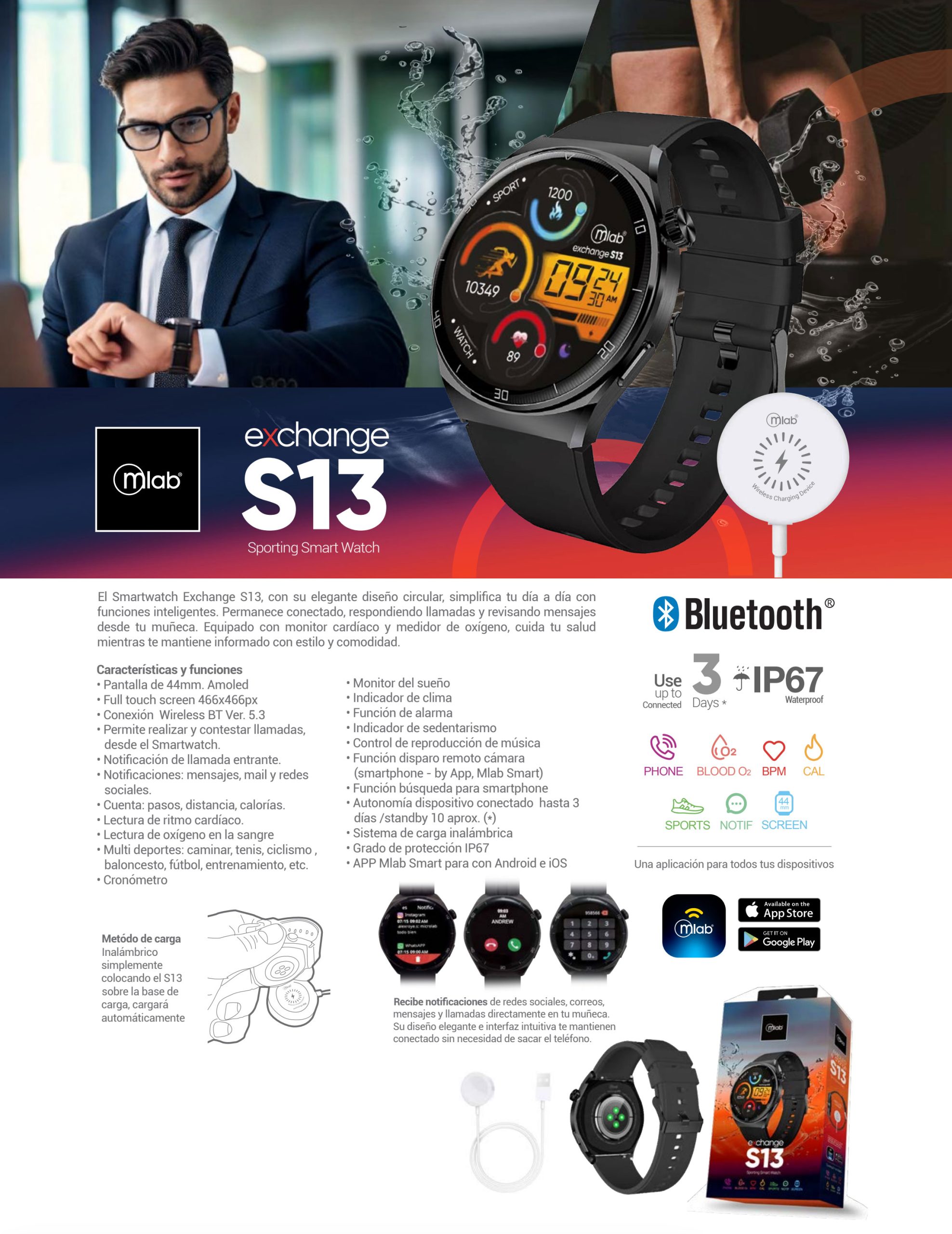 9403 – Exchange S13 Sporting Smart Watch
