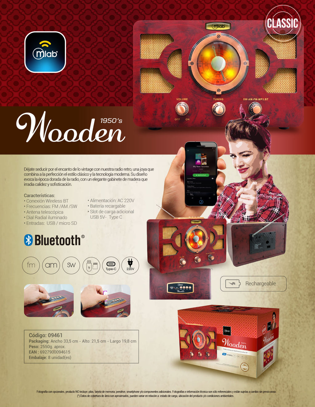 9461 – Wooden 1959,s