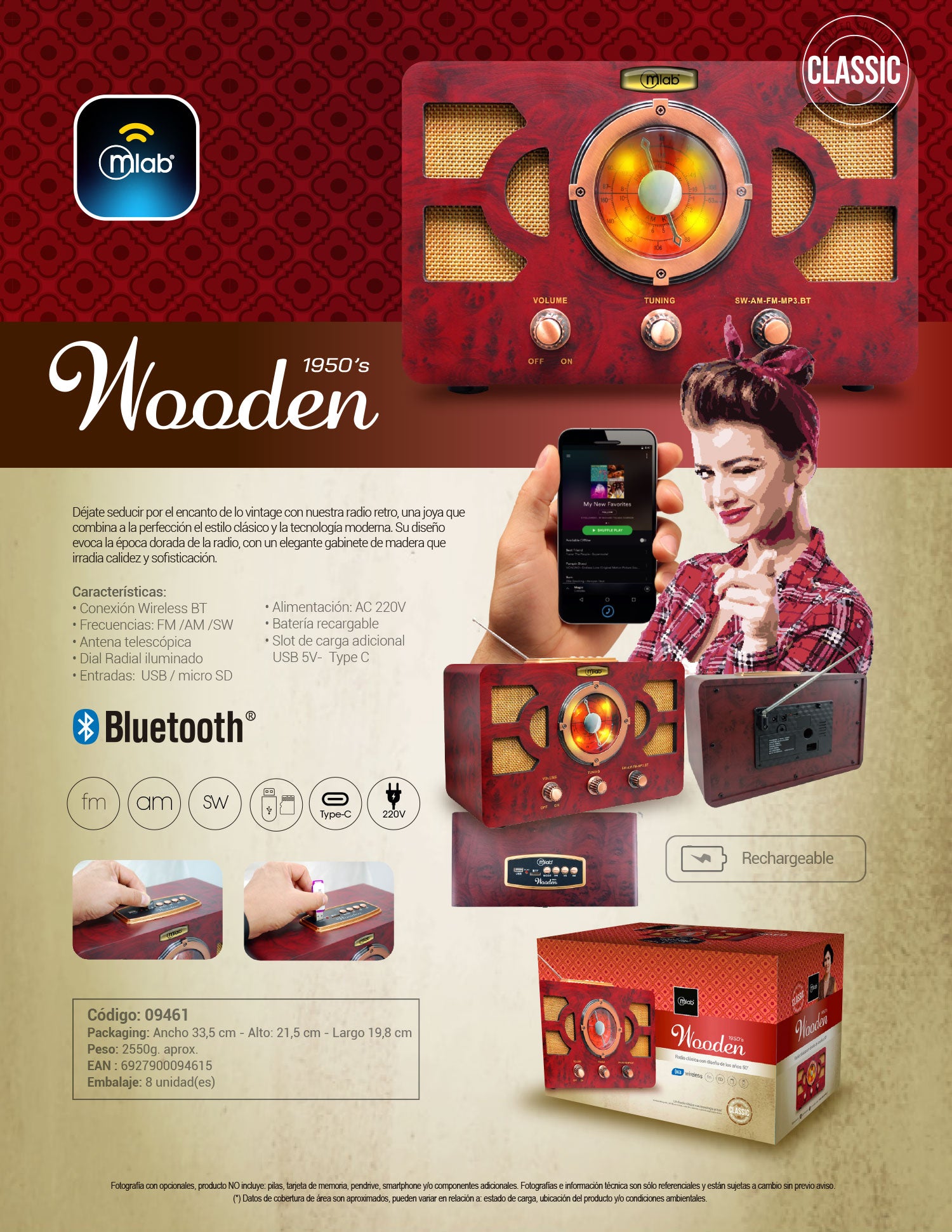 9461 – Wooden 1959,s