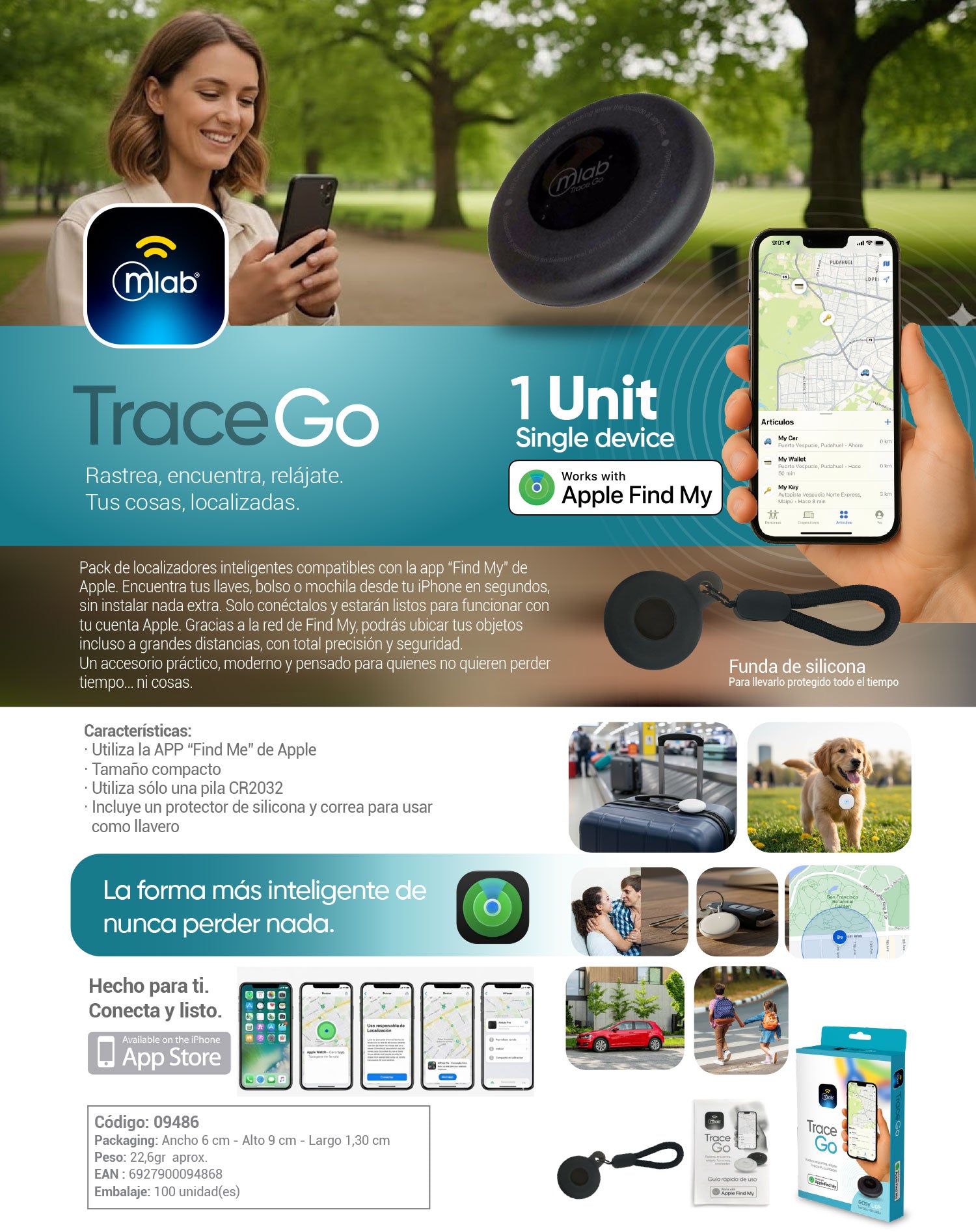 9486 – Trace Go – 1 Unidad