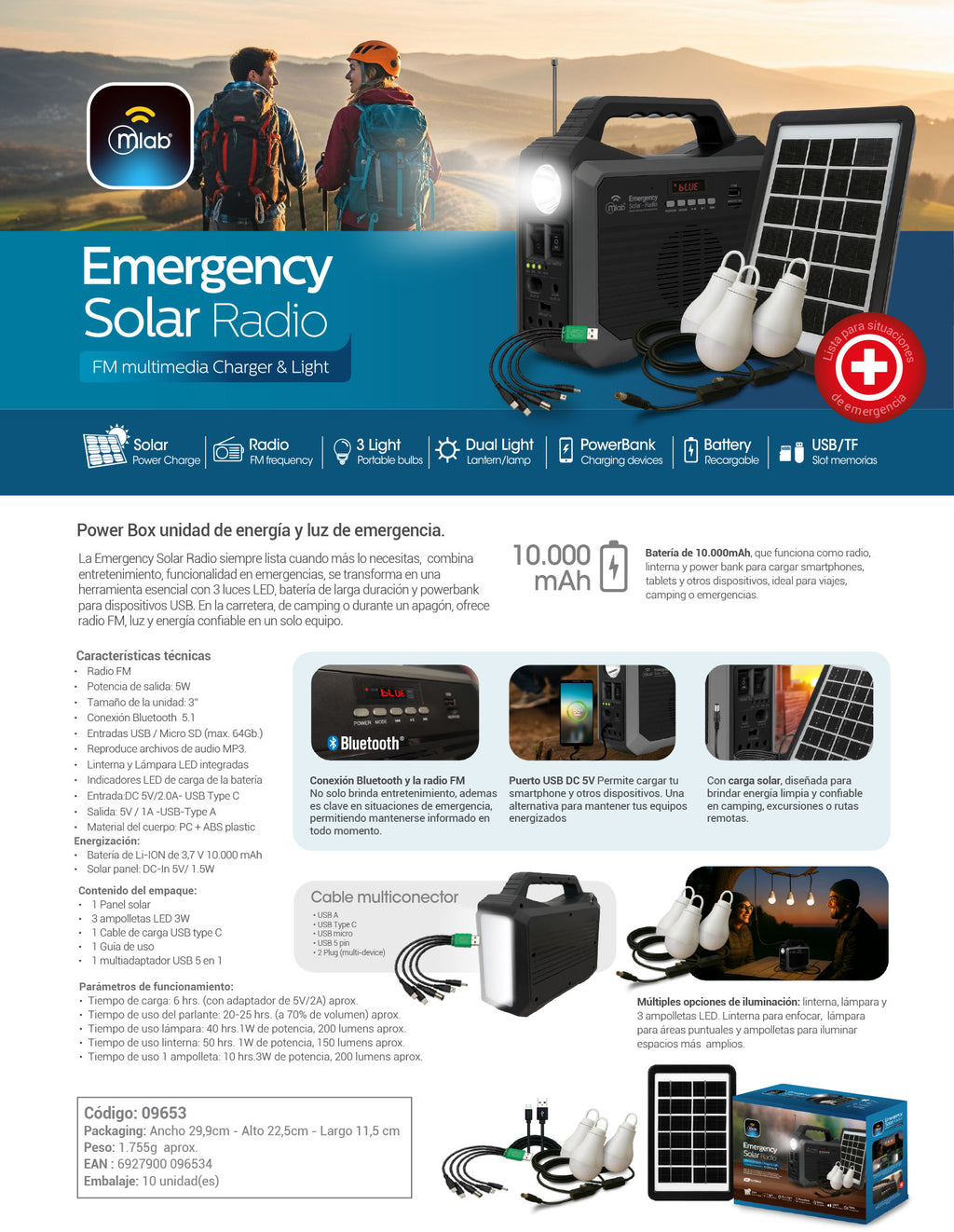 9653 – Emergency Solar Radio