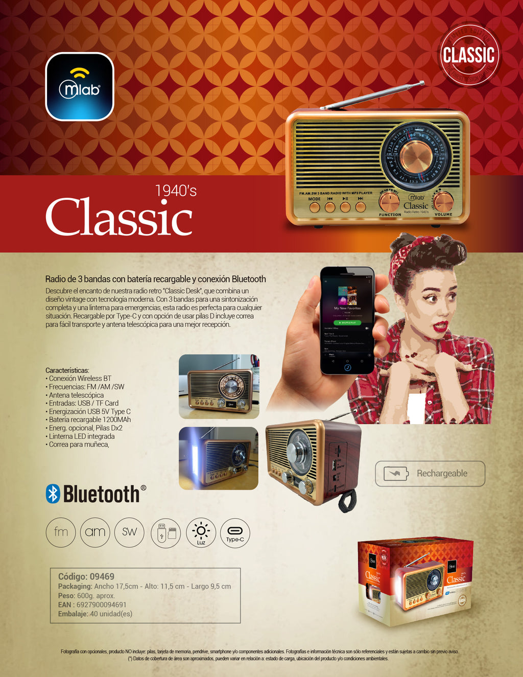 9469 – Radio Classic 1940’s