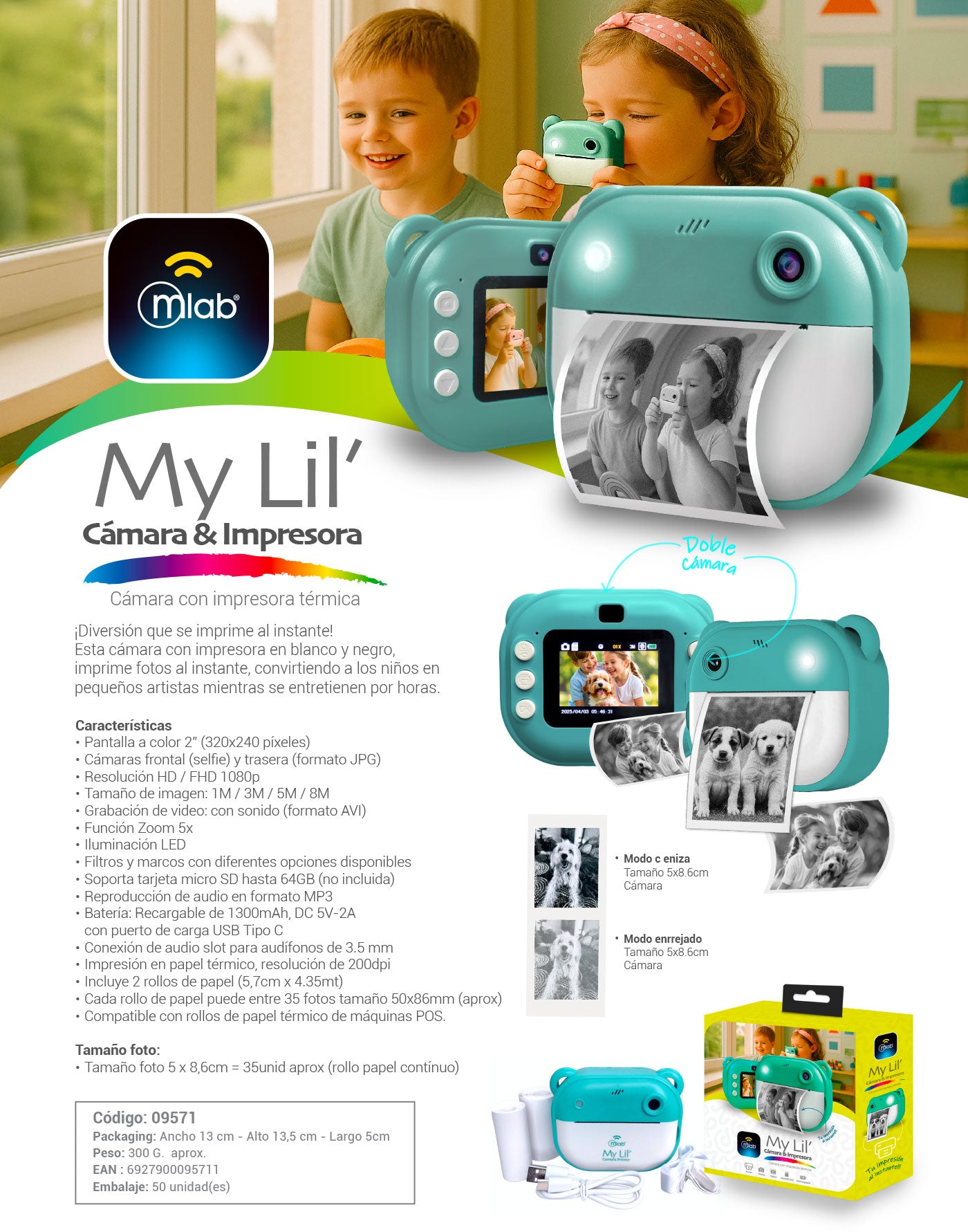 9571 – My Lil´Cámara & Impresora